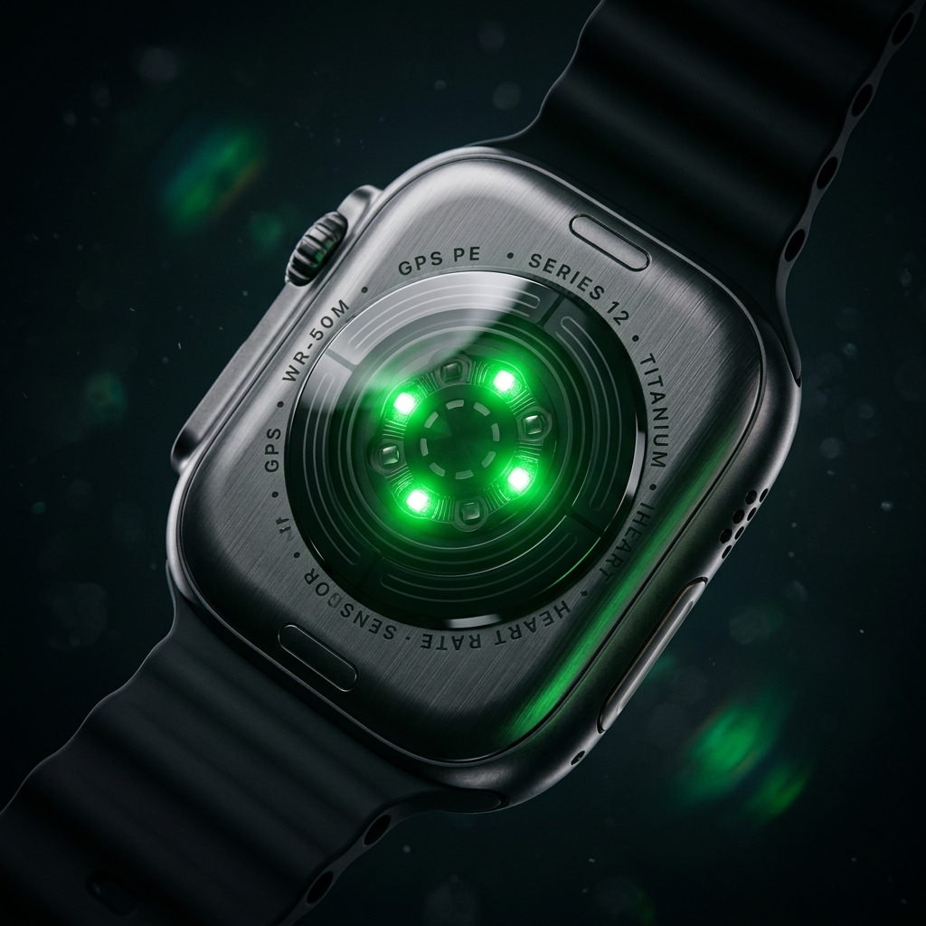 Apple Watchの圧倒的な高精度センサー